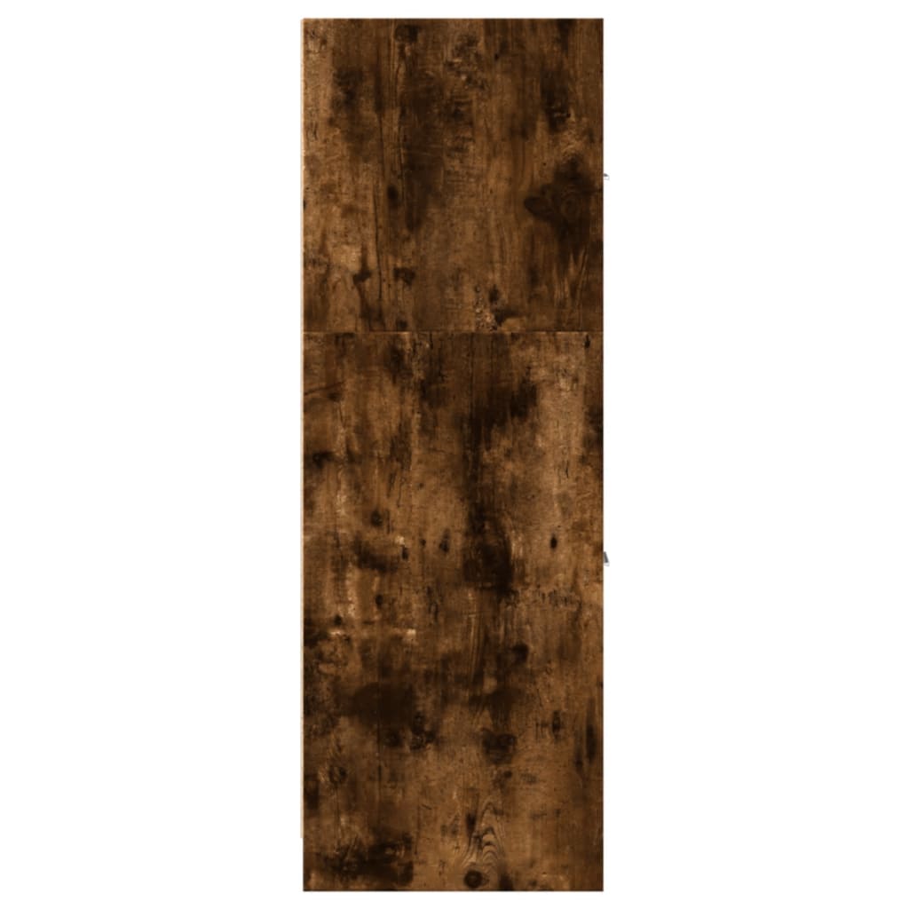 Ormarić za lijekove boja dimljenog hrasta 40x41x118 cm drveni