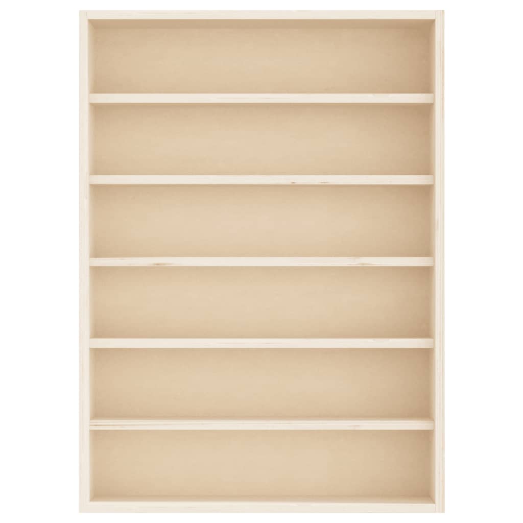 Drvena kolekcionarska vitrina sa 6 polica 40x8,5x55 cm