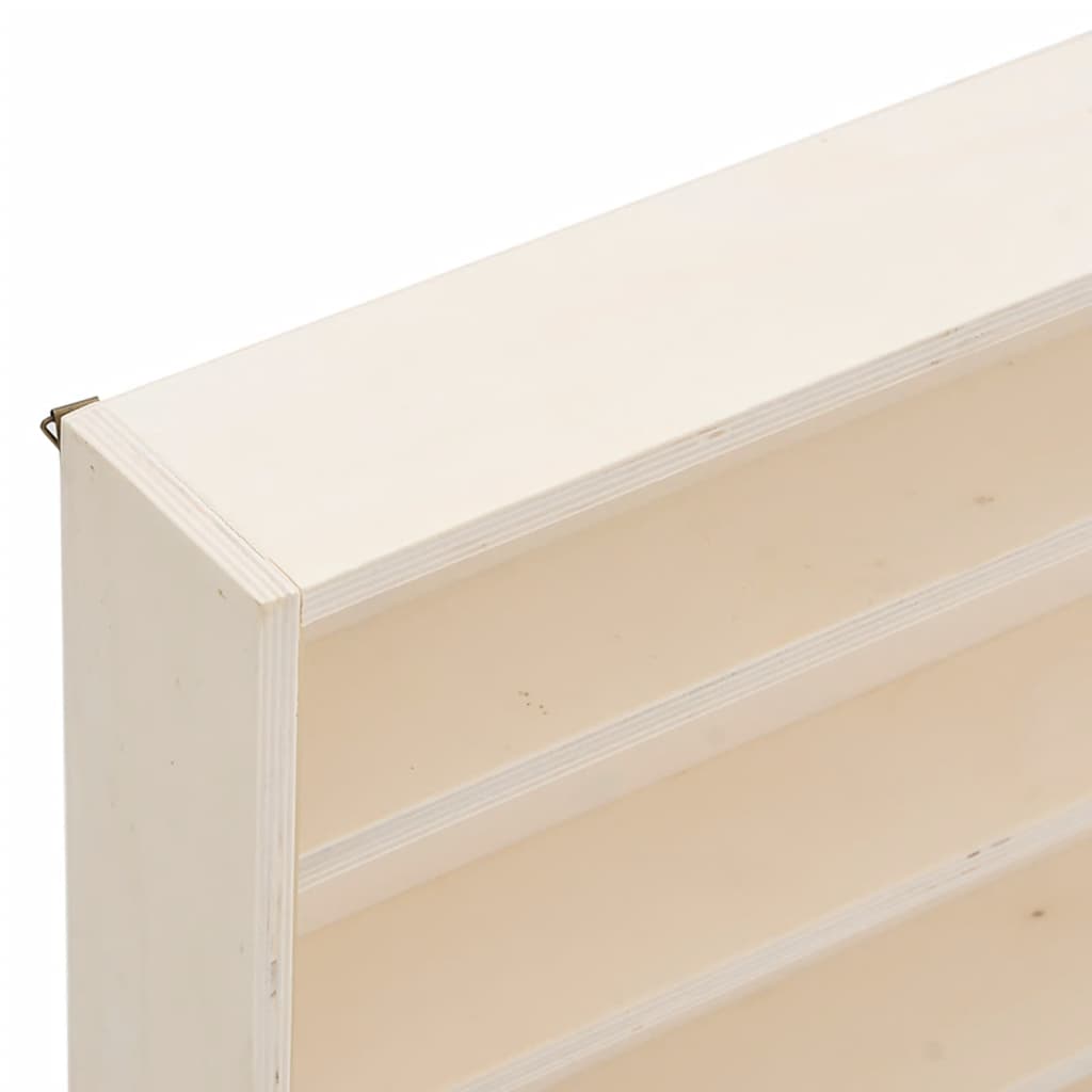 Drvena kolekcionarska vitrina s vratima 40x8,5x37 cm