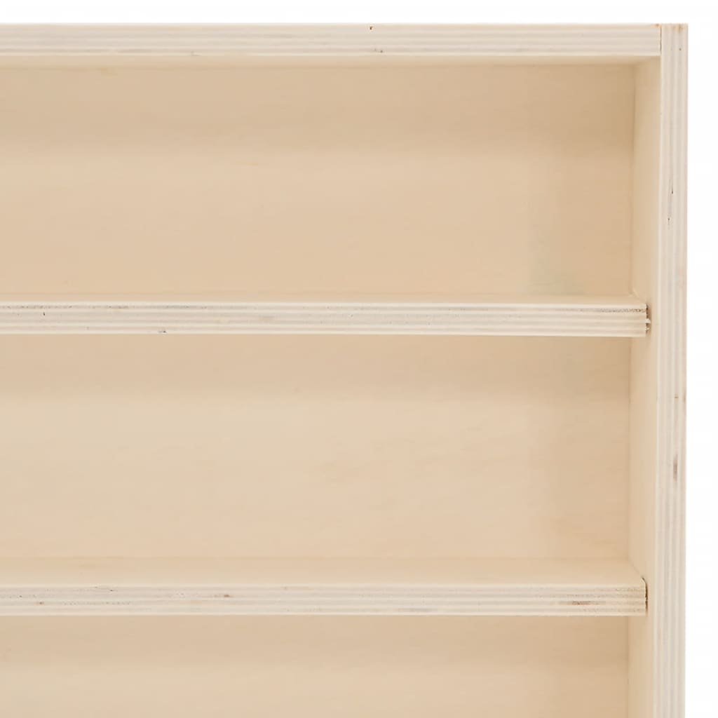 Drvena kolekcionarska vitrina s vratima 80x8,5x37 cm