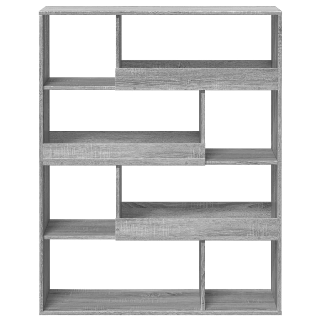 Regal za knjige boja hrasta 100x33x125,5 cm konstruirano drvo