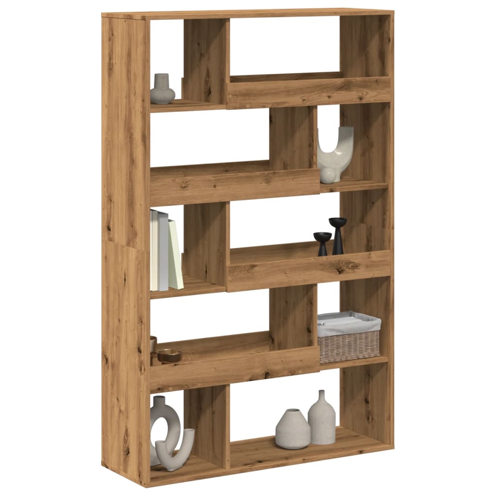 Regal za knjige boja hrasta 100x33x156,5 cm konstruirano drvo