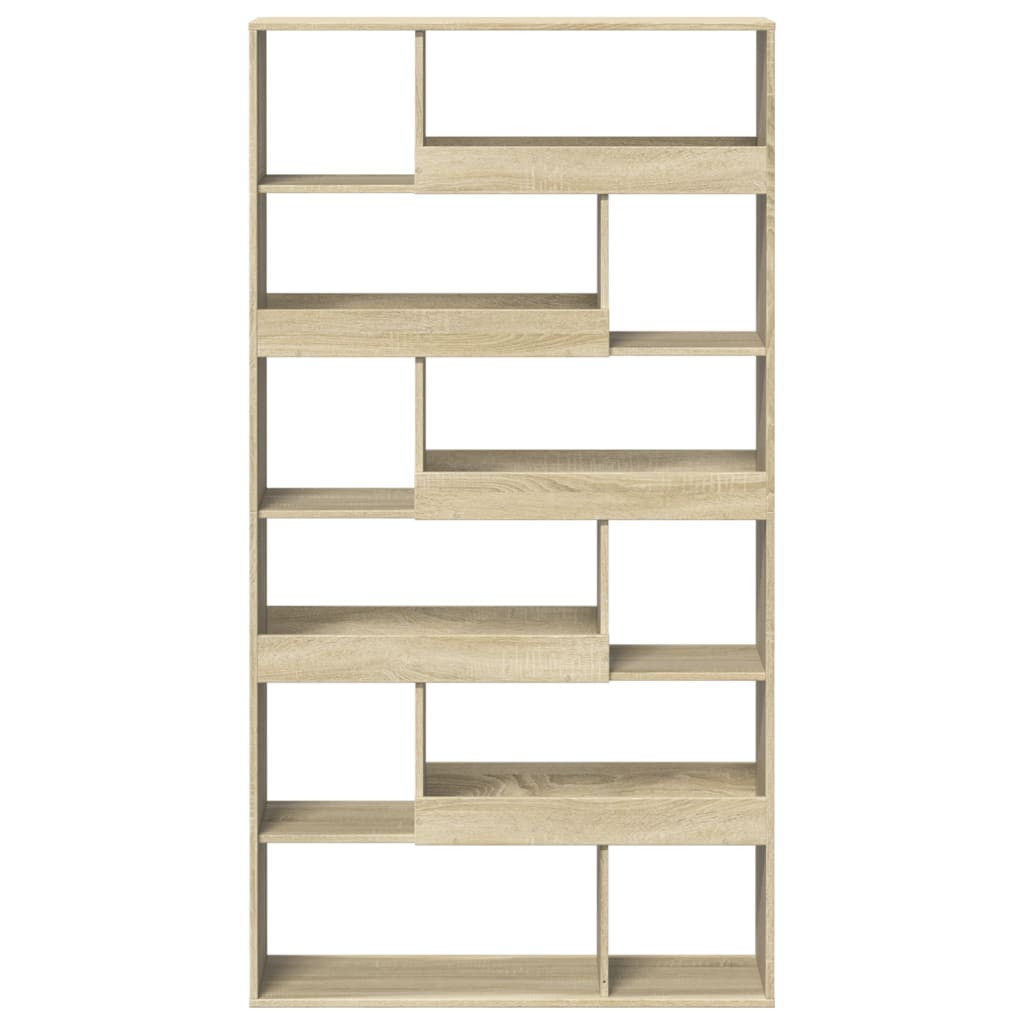 Regal za knjige boja hrasta 100x33x187,5 cm konstruirano drvo