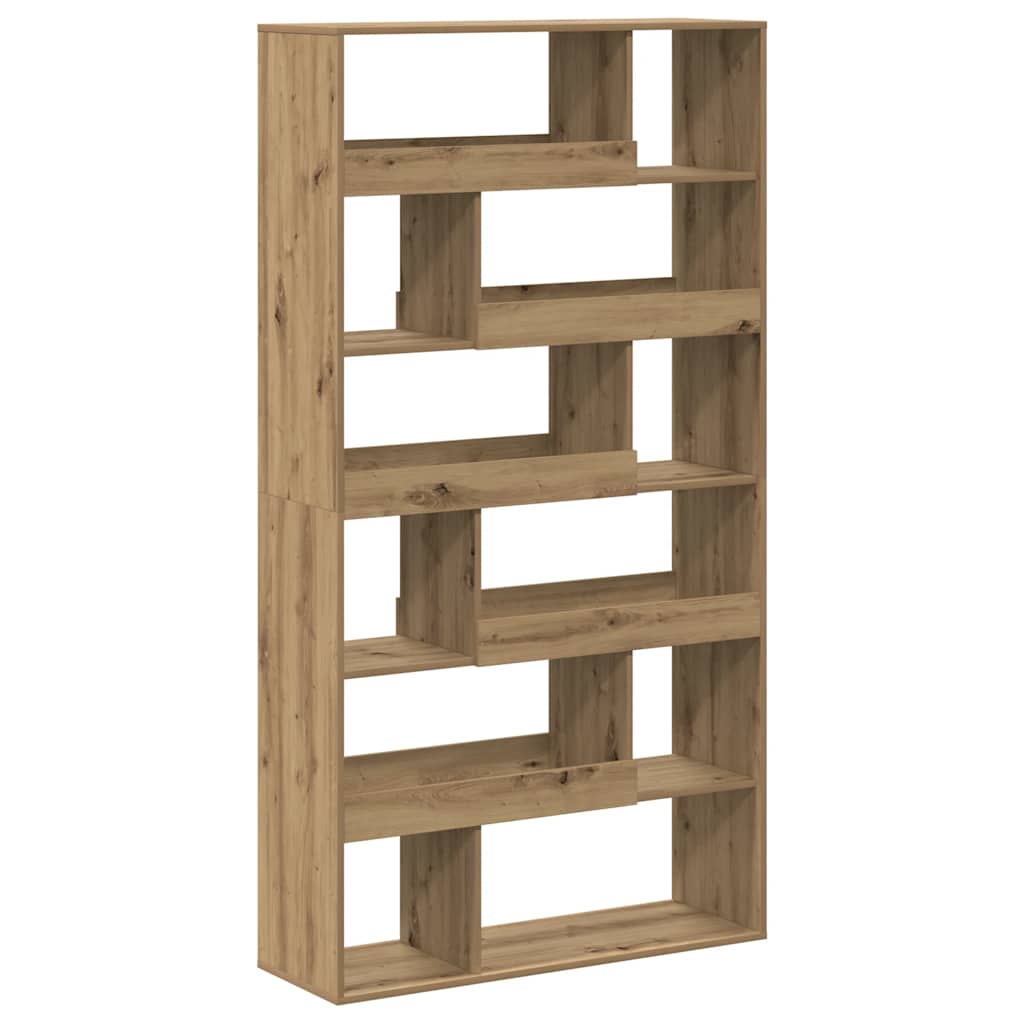 Regal za knjige boja hrasta 100x33x187,5 cm konstruirano drvo