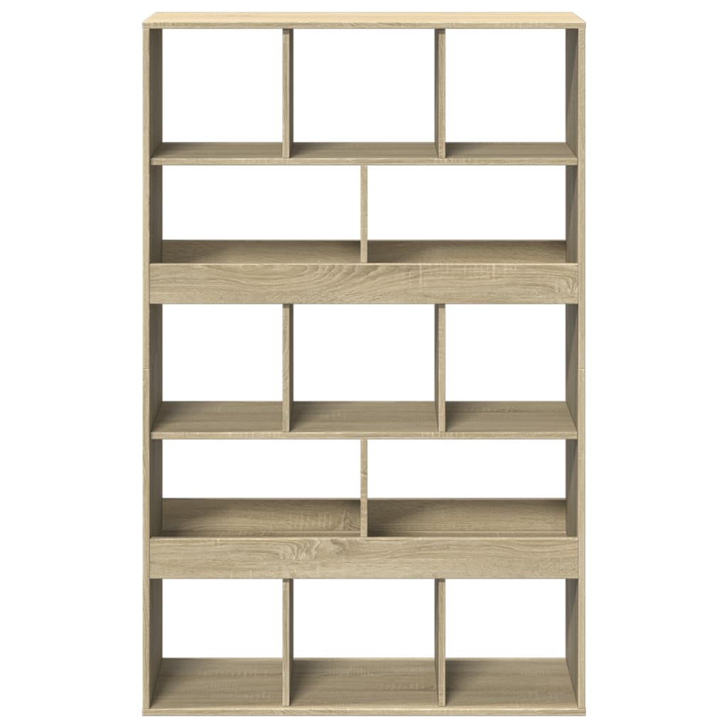 Regal za knjige boja hrasta 100x33x156,5 cm konstruirano drvo