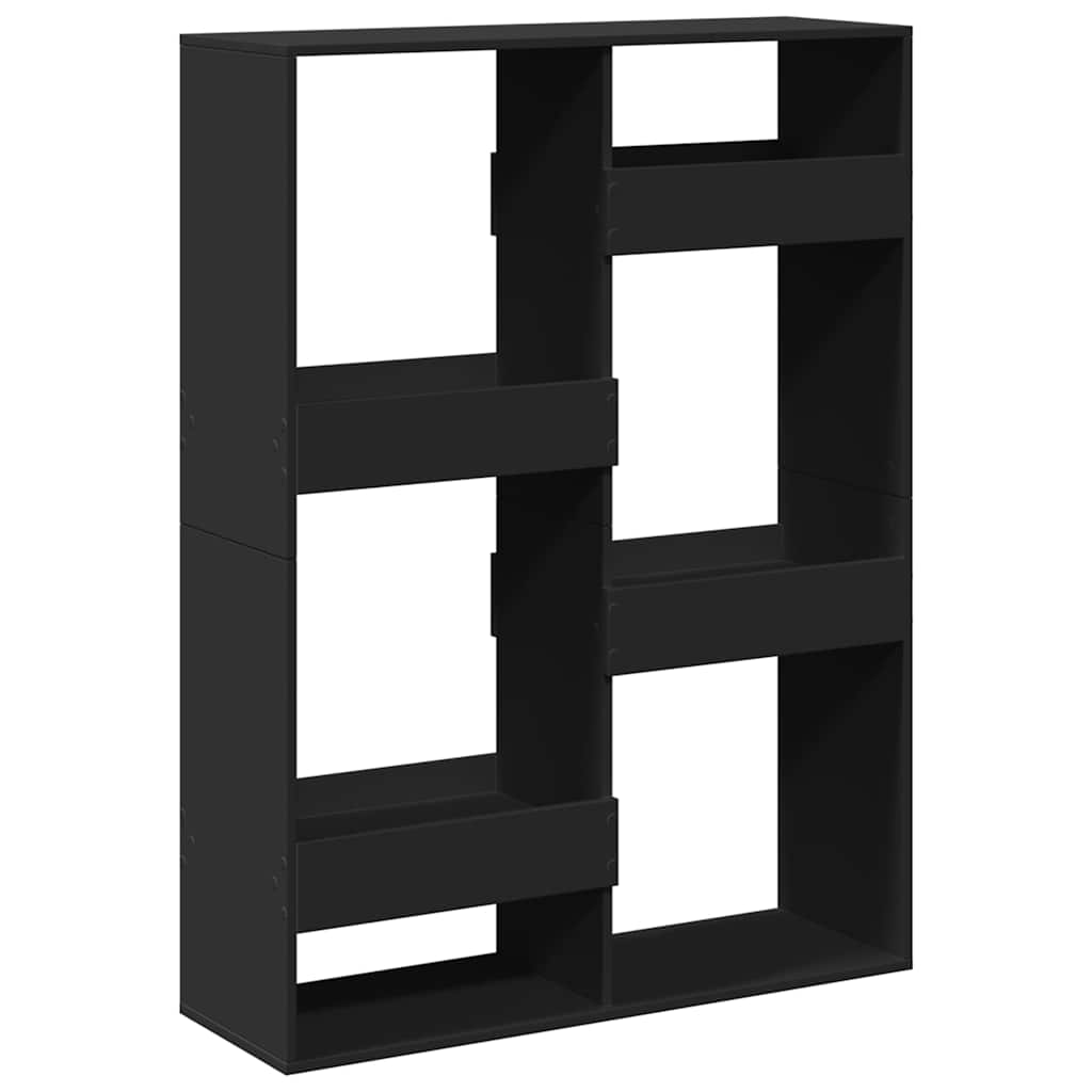 Regal za knjige crni 100x33x135 cm konstruirano drvo