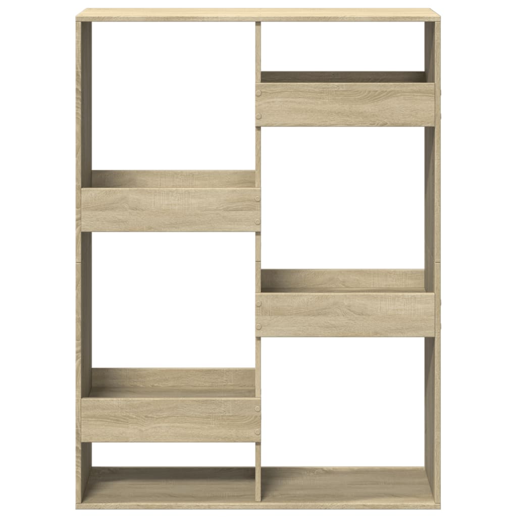 Regal za knjige boja hrasta 100x33x135 cm od konstruiranog drva