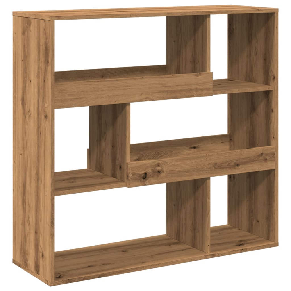 Sobna pregrada boja hrasta 100 x 33 x 94,5 cm konstruirano drvo