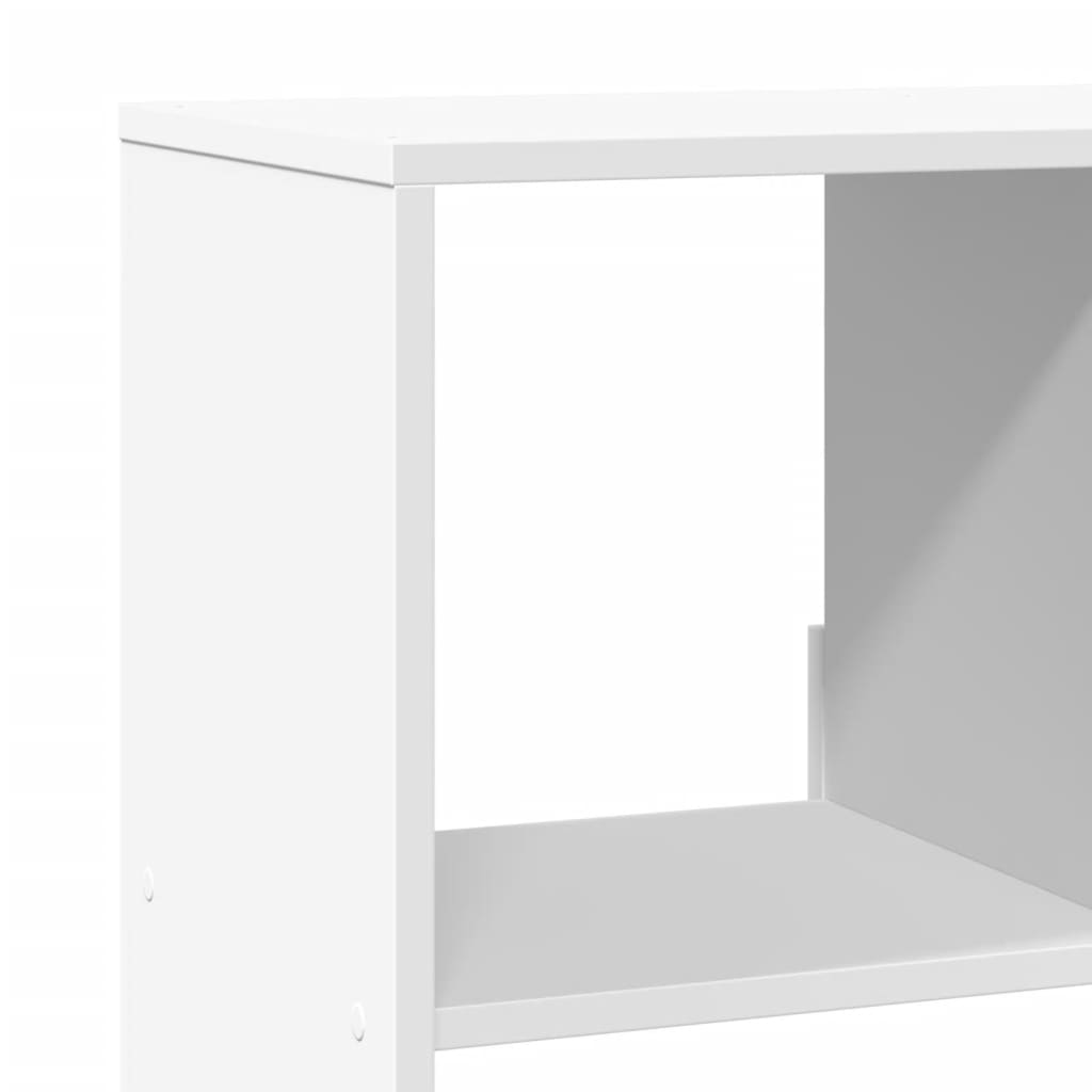 Sobna pregrada bijela 100x33x156,5 cm konstruirano drvo