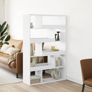 Sobna pregrada bijela 100x33x156,5 cm konstruirano drvo