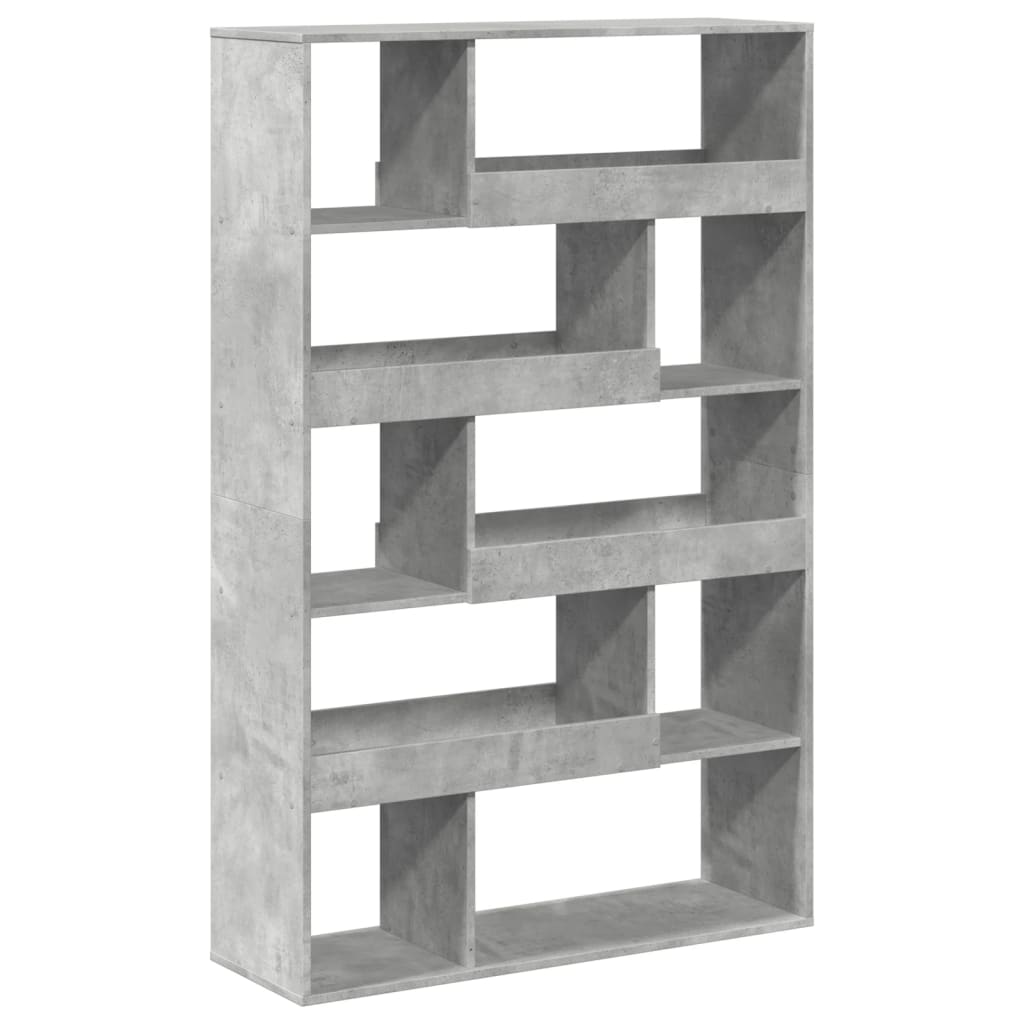 Sobna pregrada boja betona 100x33x156,5 cm konstruirano drvo