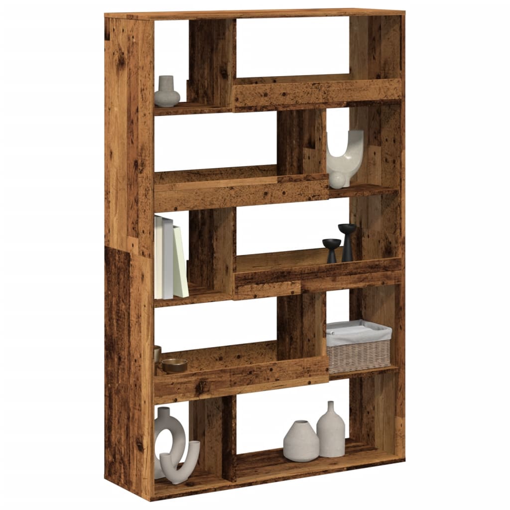 Sobna pregrada boja drva 100x33x156,5 cm konstruirano drvo