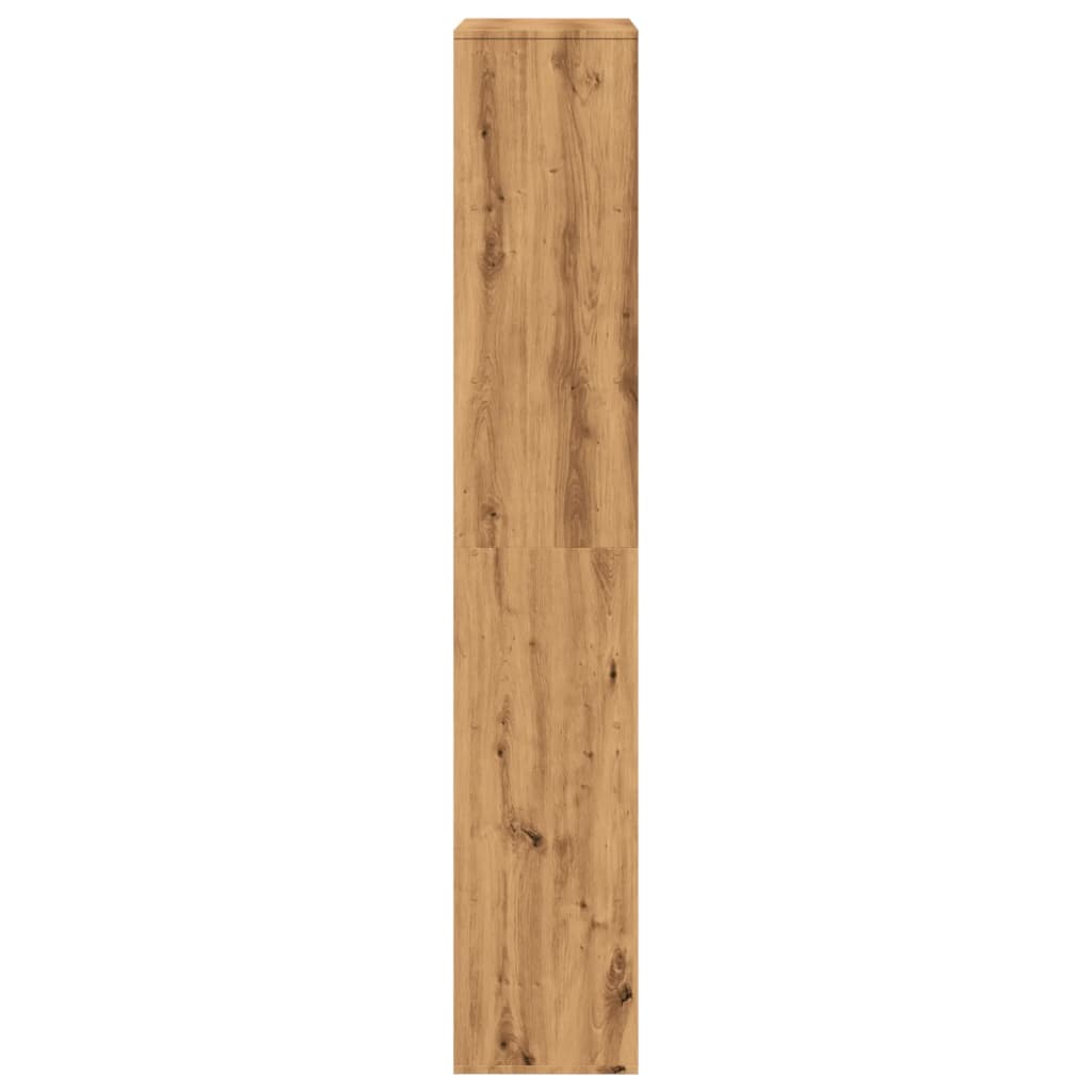 Sobna pregrada boja hrasta 100x33x187,5 cm konstruirano drvo