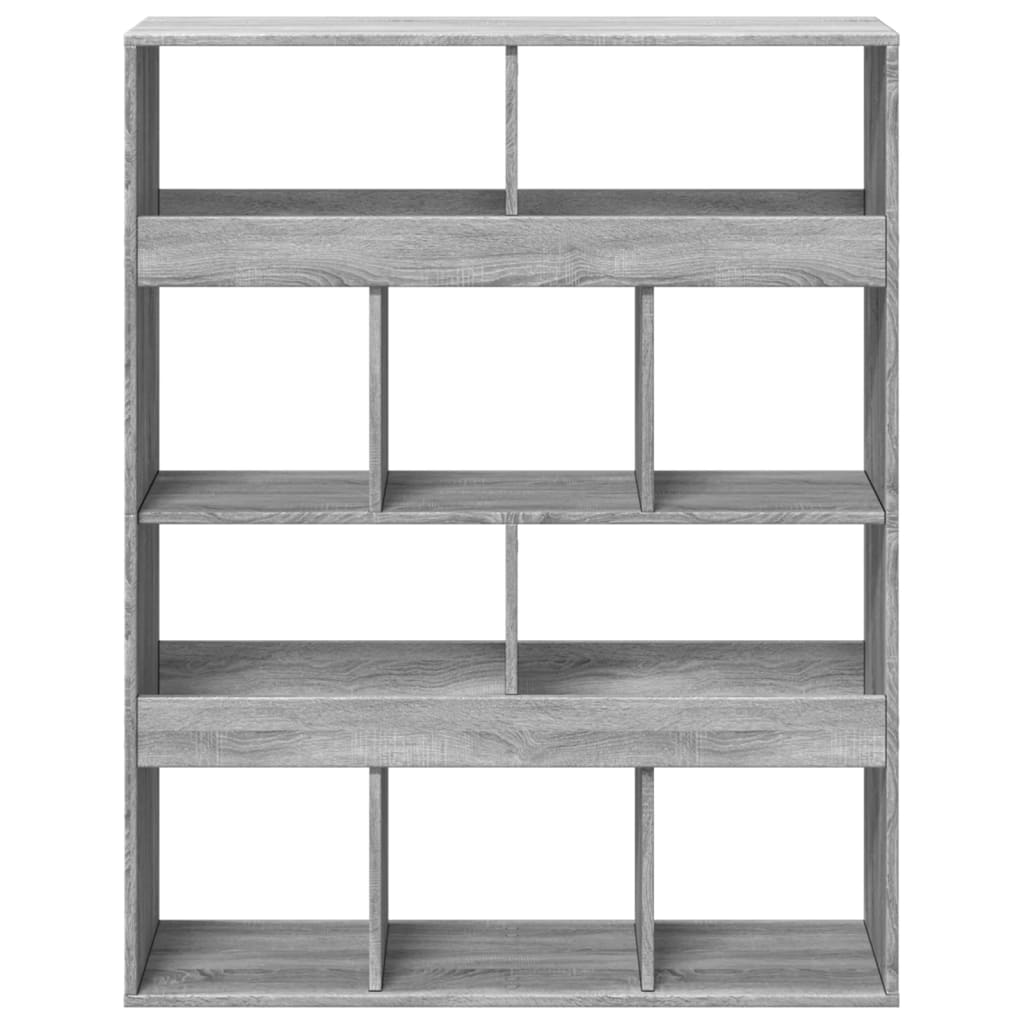 Sobna pregrada boja hrasta 100x33x125,5 cm konstruirano drvo