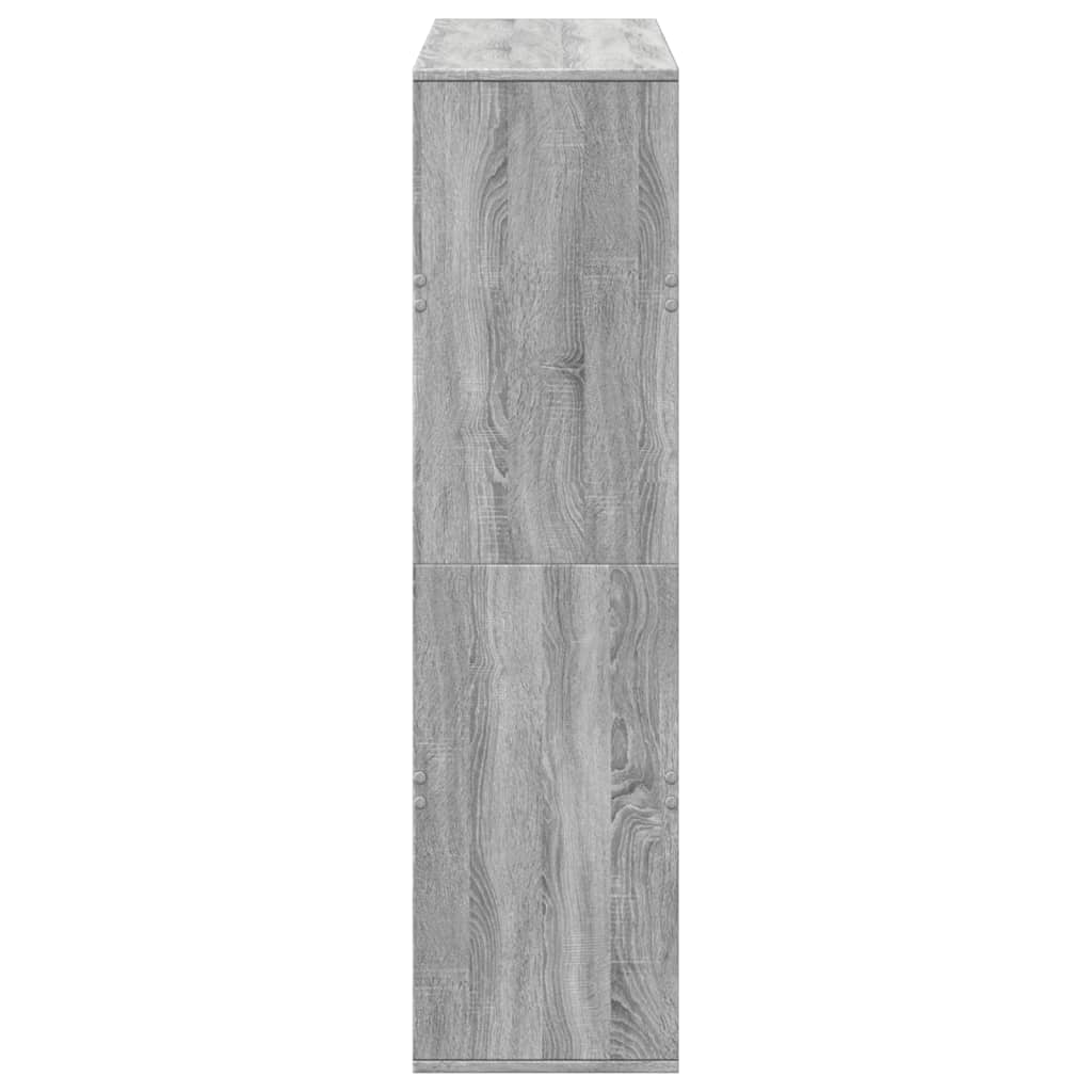 Sobna pregrada boja hrasta 100x33x125,5 cm konstruirano drvo