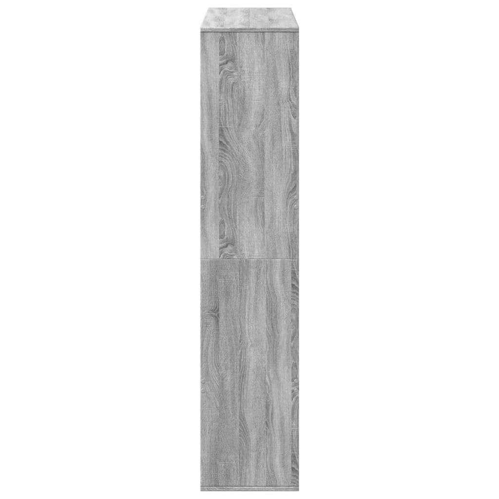 Sobna pregrada boja hrasta 100x33x156,5 cm konstruirano drvo