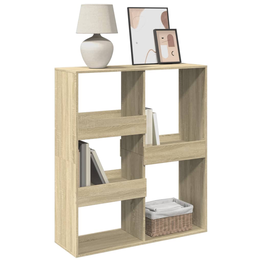 Sobna pregrada boja hrasta 100x33x115 cm konstruirano drvo