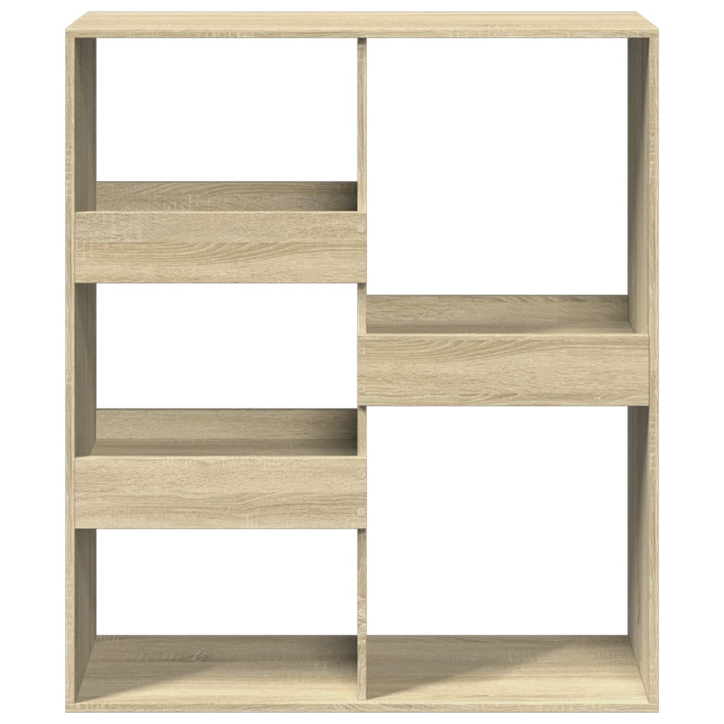 Sobna pregrada boja hrasta 100x33x115 cm konstruirano drvo
