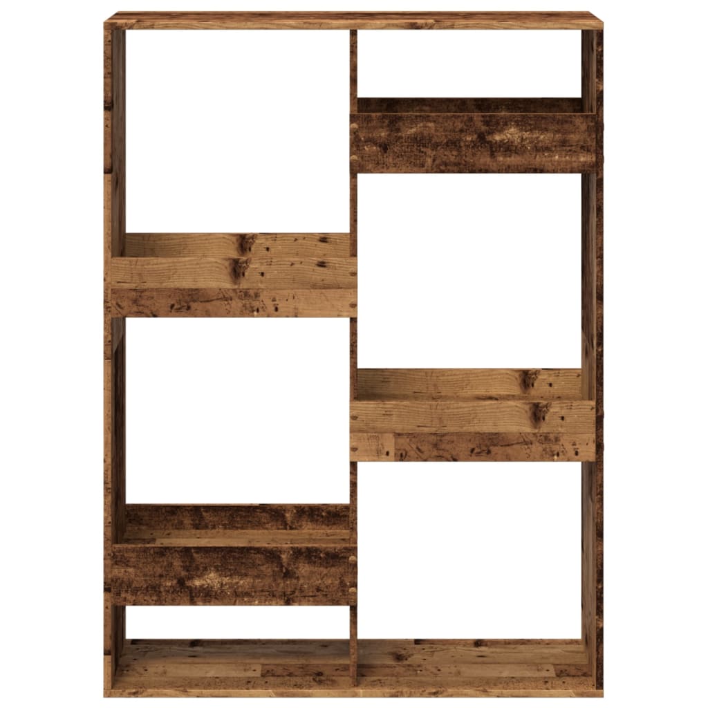 Sobna pregrada boja drva 100 x 33 x 135 cm konstruirano drvo