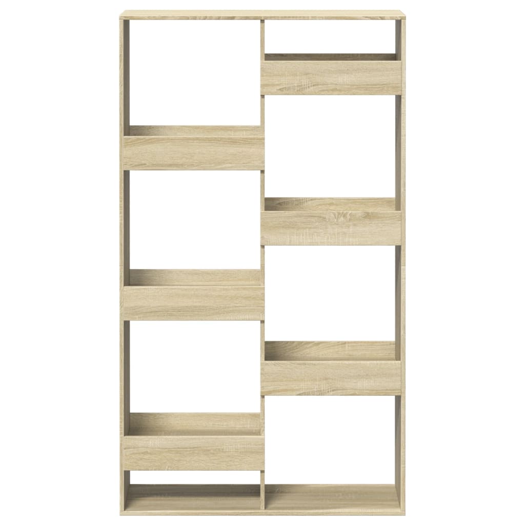 Sobna pregrada boja hrasta 100 x 33 x 175 cm konstruirano drvo