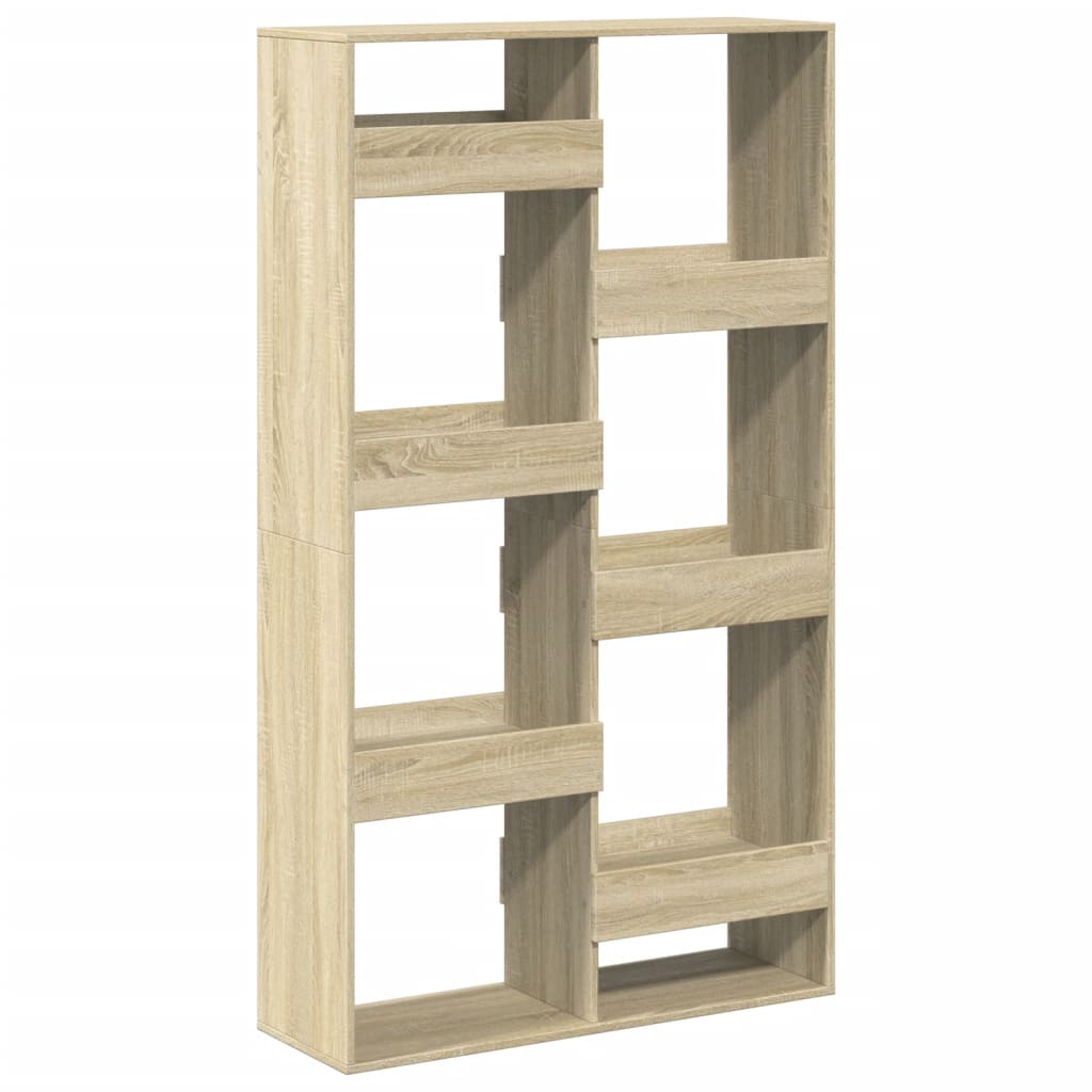 Sobna pregrada boja hrasta 100 x 33 x 175 cm konstruirano drvo
