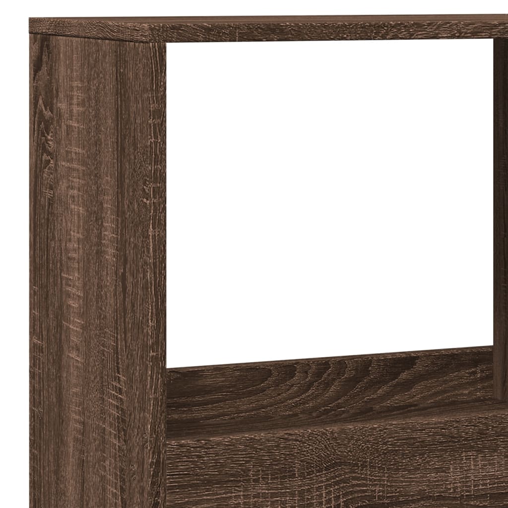 Sobna pregrada boja hrasta 100x33x175 cm konstruirano drvo