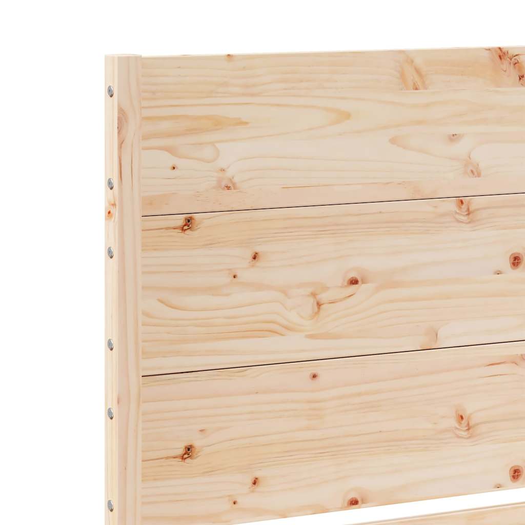 Dugi okvir kreveta bez madraca 200 x 220 cm masivno drvo