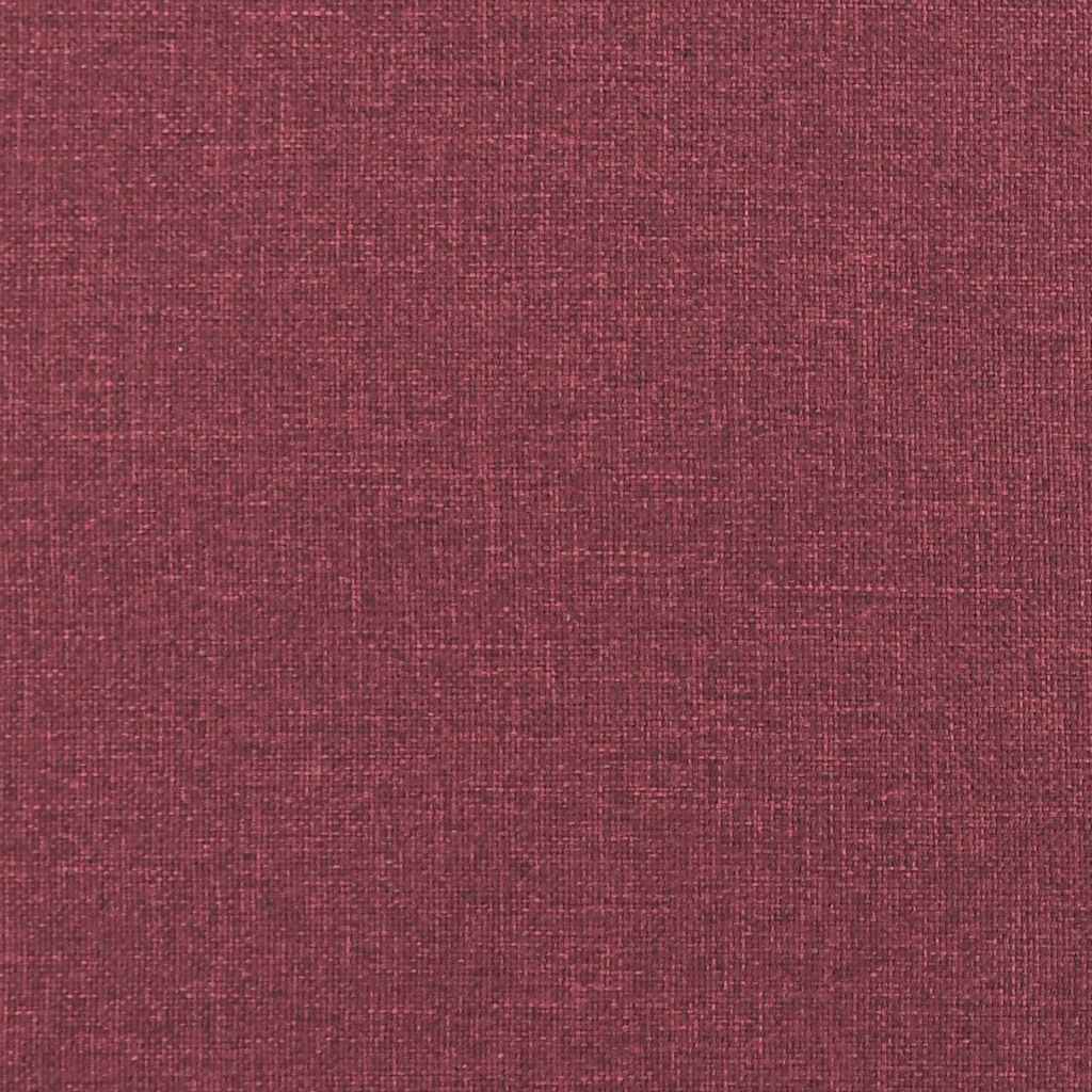 Fotelja crvena boja vina 74x84x100 cm od tkanine