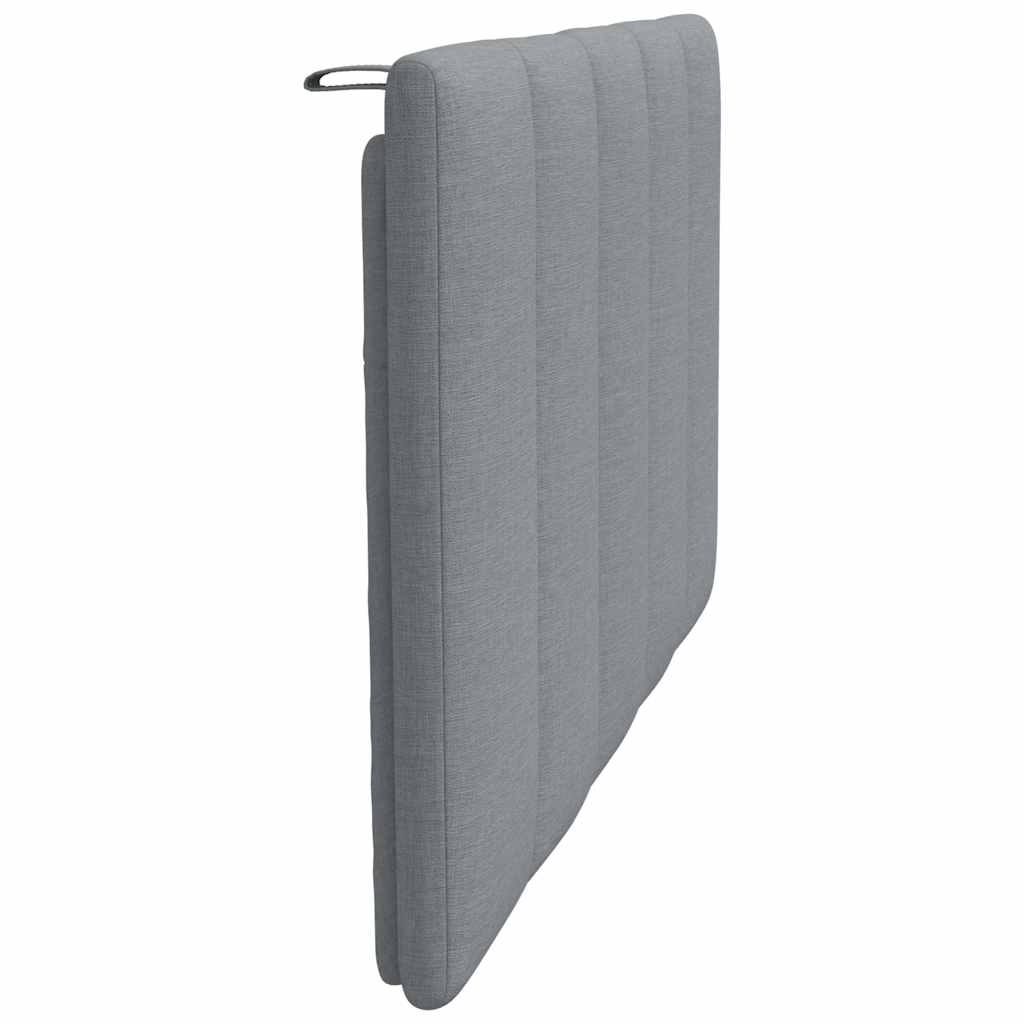 Jastuk za uzglavlje Hanko svjetlosivi 90 cm od tkanine