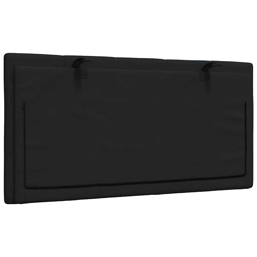 Jastuk za uzglavlje Hanko crni 100 cm od tkanine