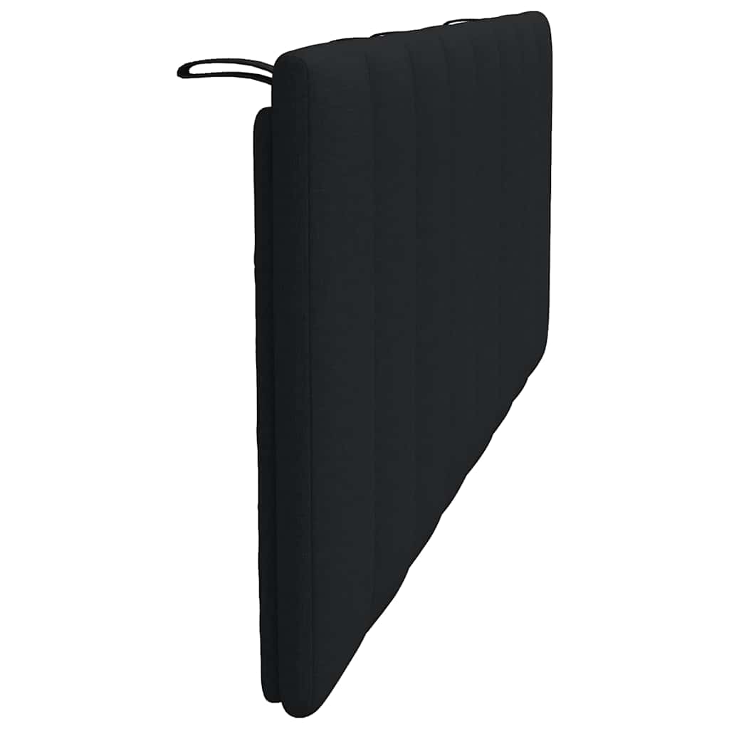 Jastuk za uzglavlje Hanko crni 120 cm od tkanine