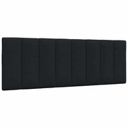Jastuk za uzglavlje Hanko crni 140 cm od tkanine