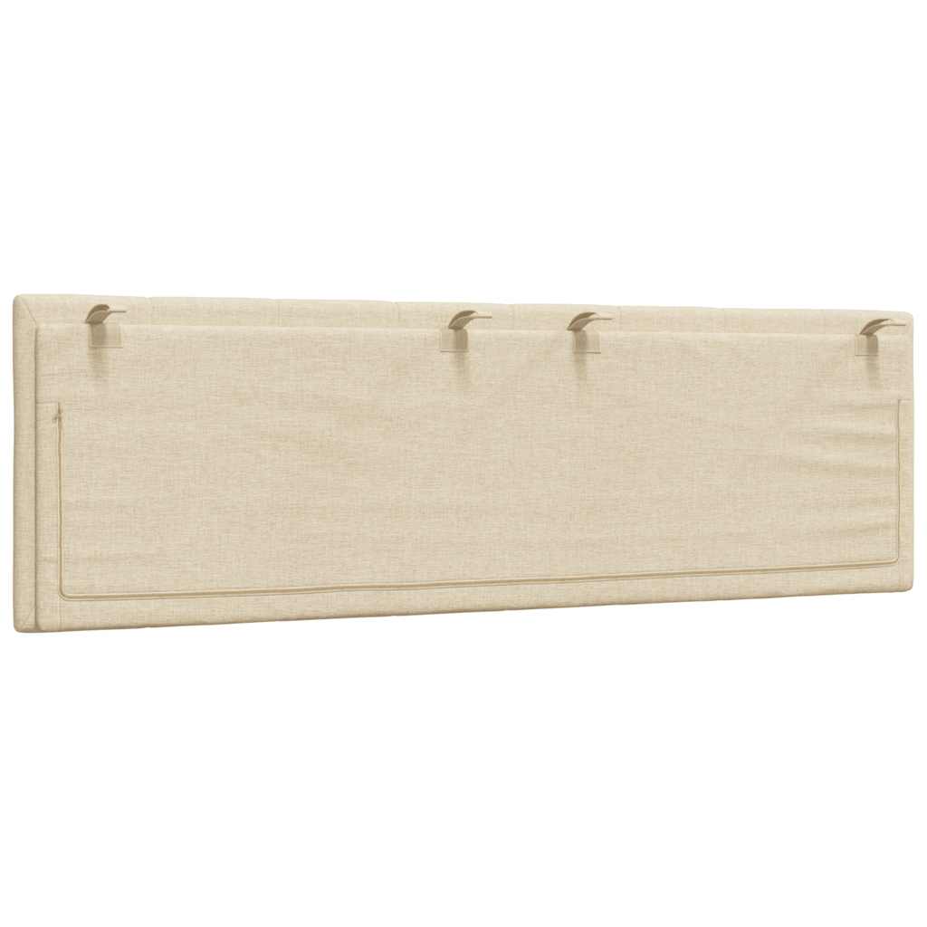 Jastuk za uzglavlje Hanko krem 160 cm od tkanine