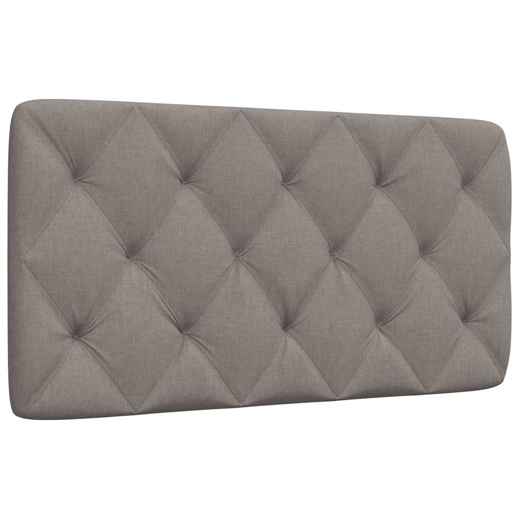 Jastuk za uzglavlje smeđesivi 100 cm od tkanine
