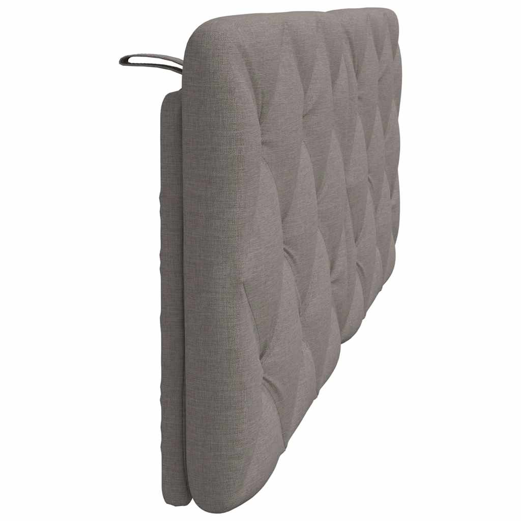 Jastuk za uzglavlje smeđesivi 120 cm od tkanine
