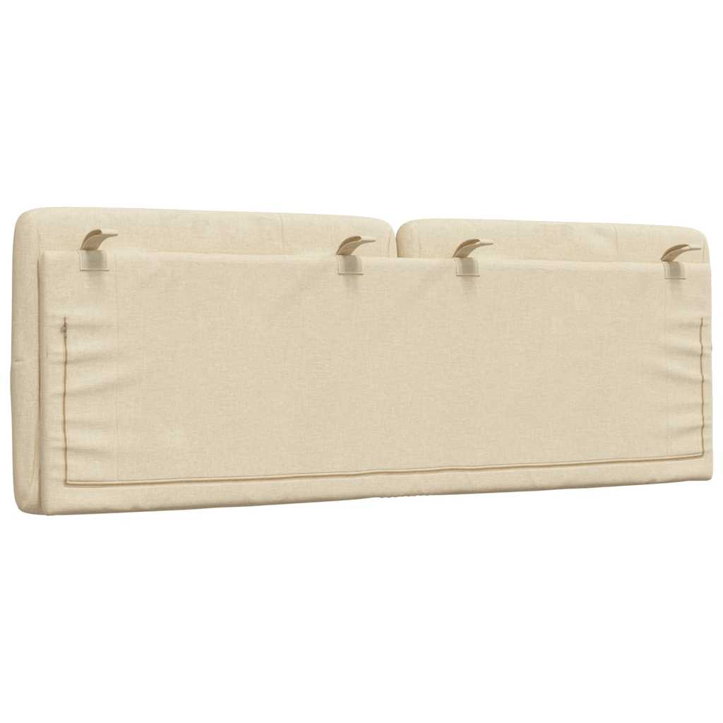 Jastuk za uzglavlje krem 120 cm od tkanine