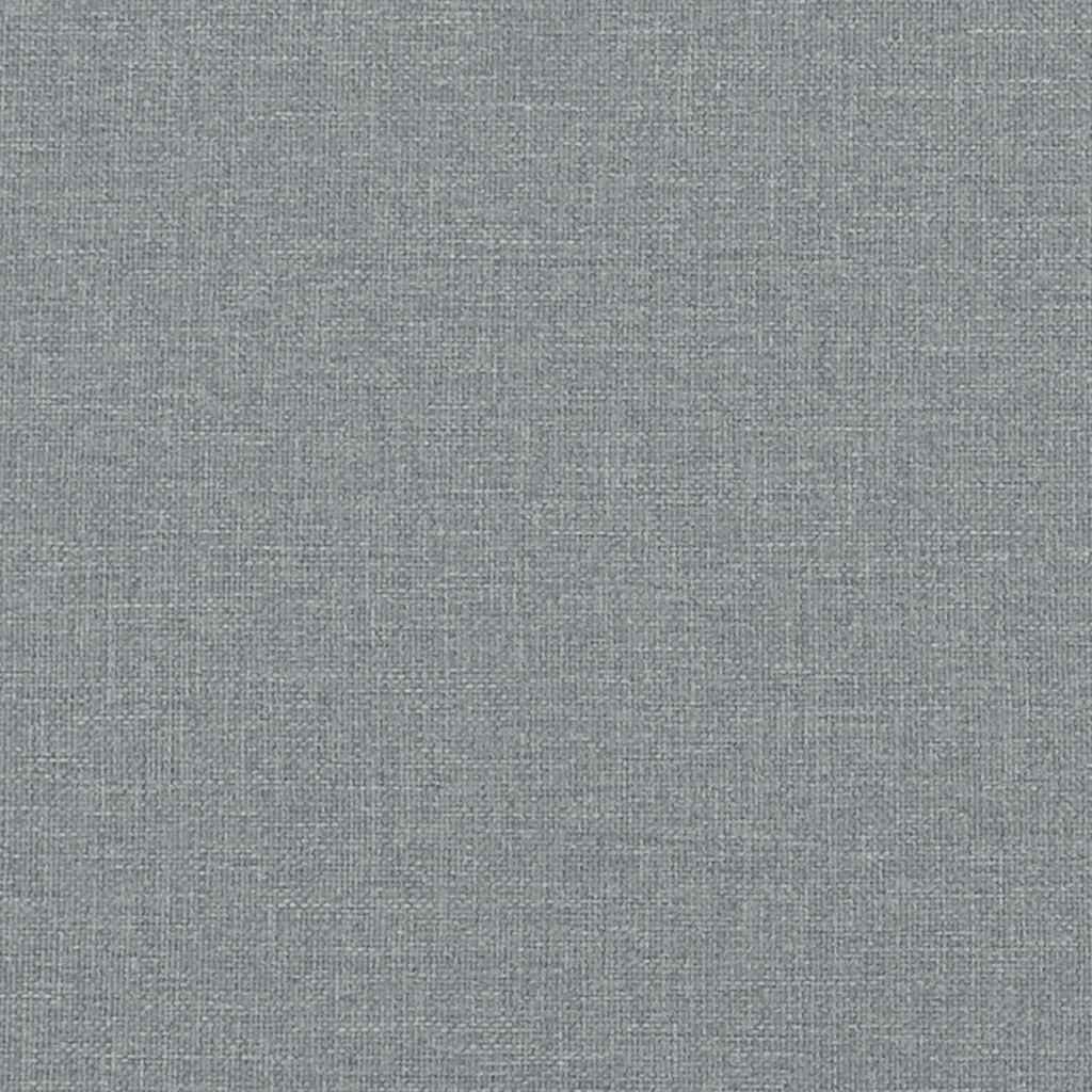 Jastuk za uzglavlje svjetlosivi 160 cm od tkanine