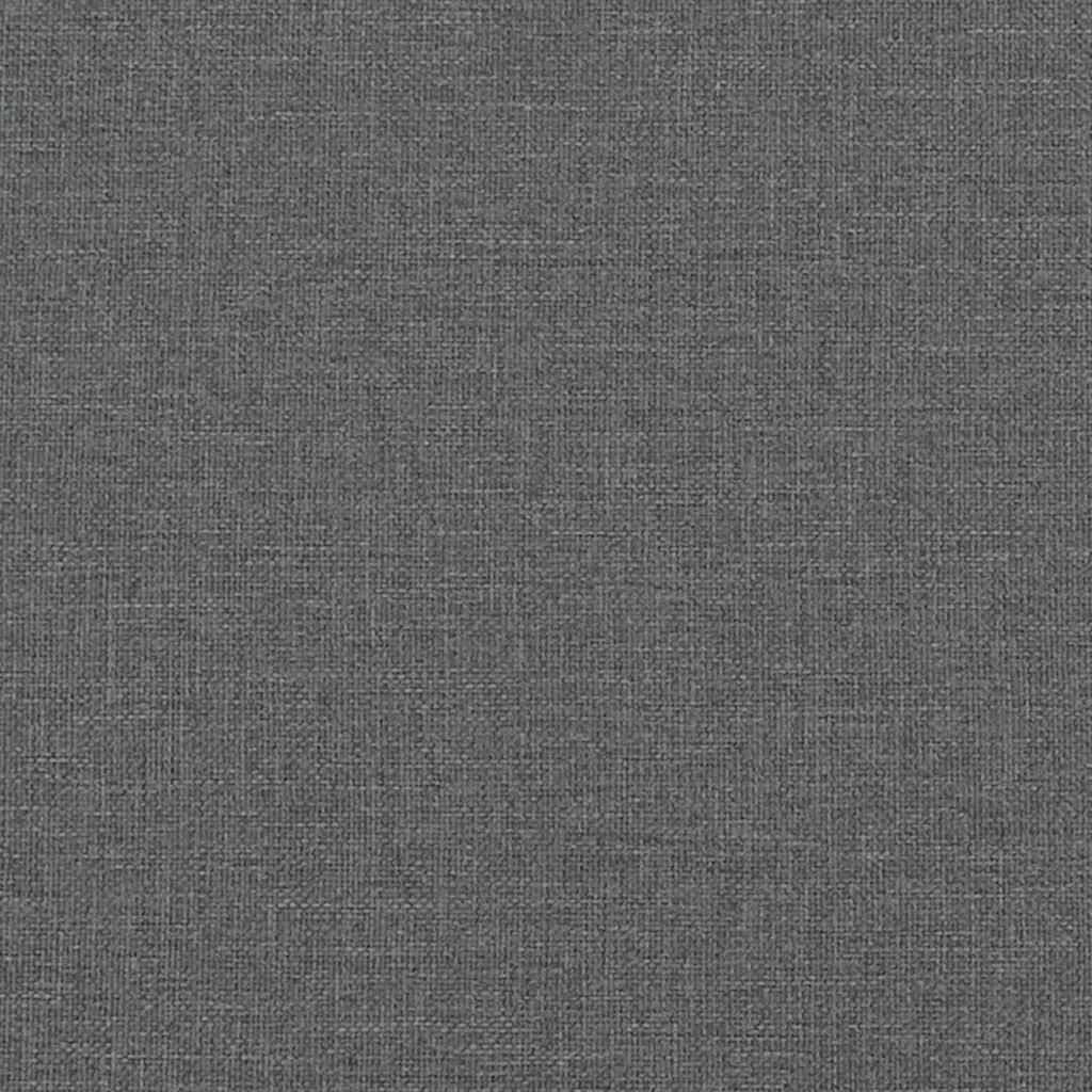 Jastuk za uzglavlje tamnosivi 200 cm od tkanine