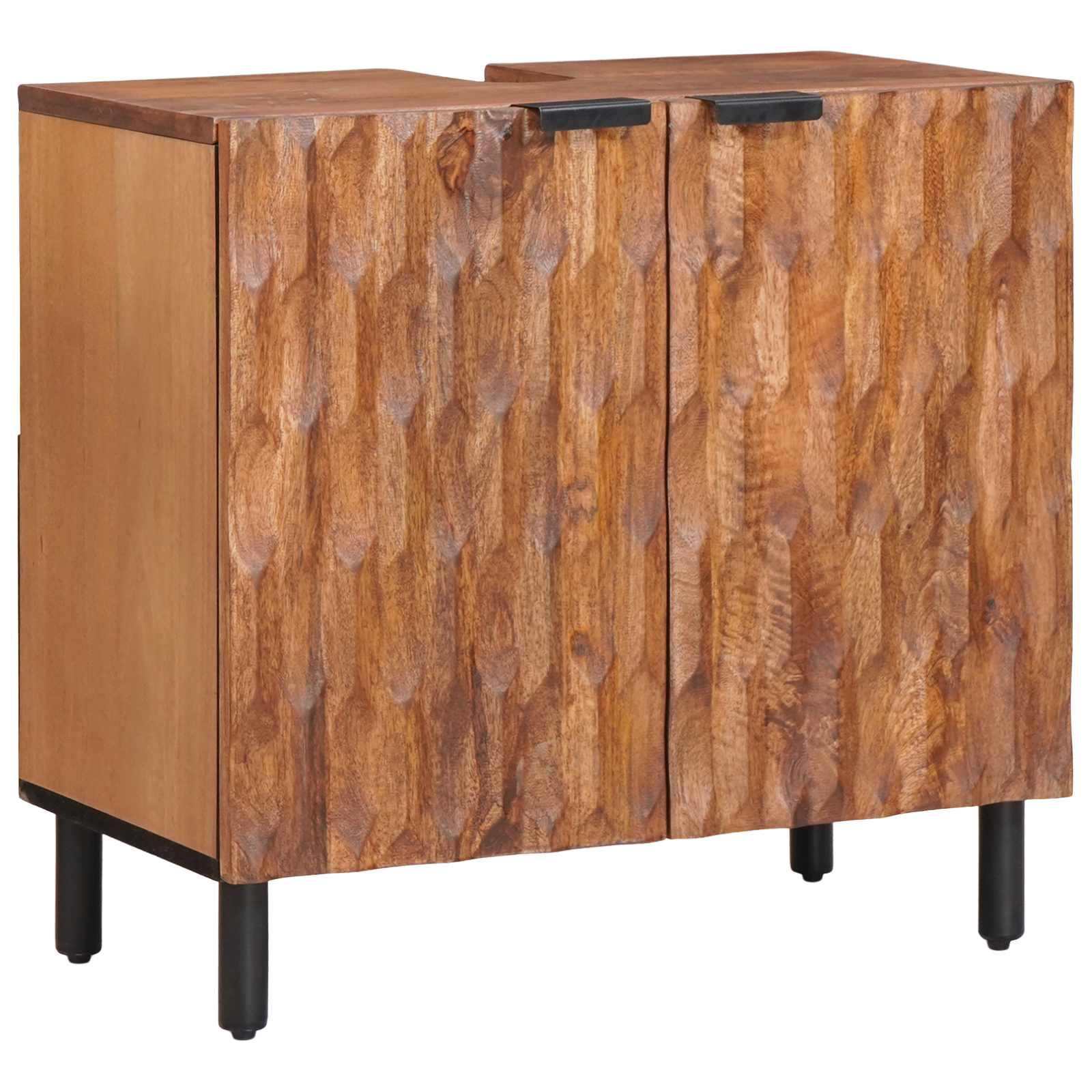 Setovi za kupaonicu 2 pcs Acacia smeđi finiš Čvrsto drvo manga