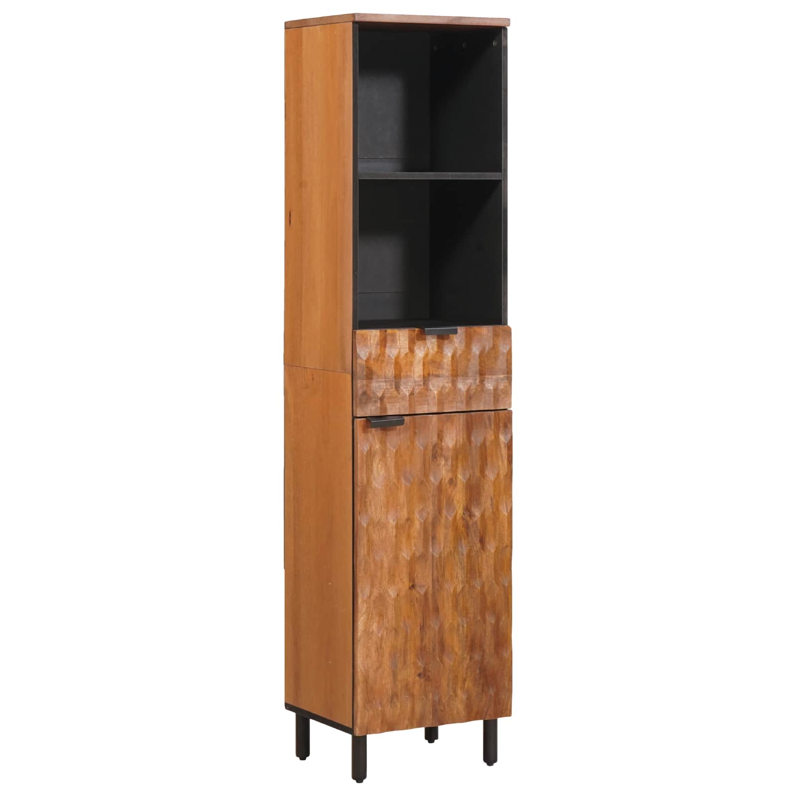 Setovi za kupaonicu 5 pcs Acacia smeđi finiš Čvrsto drvo manga