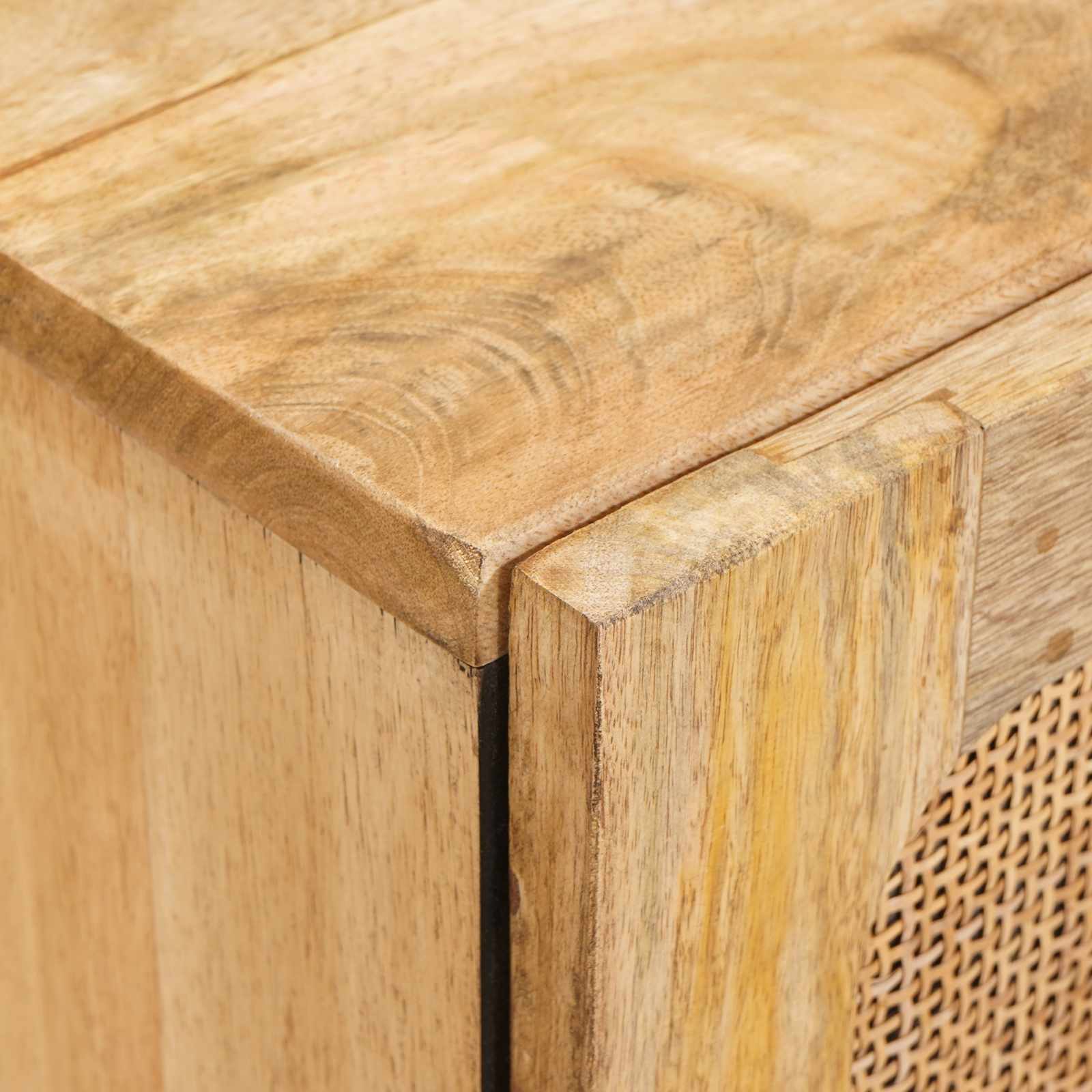 Kreveta 2 pcs Smeđa 60 x 33 x 75 cm Čvrsto drvo manga