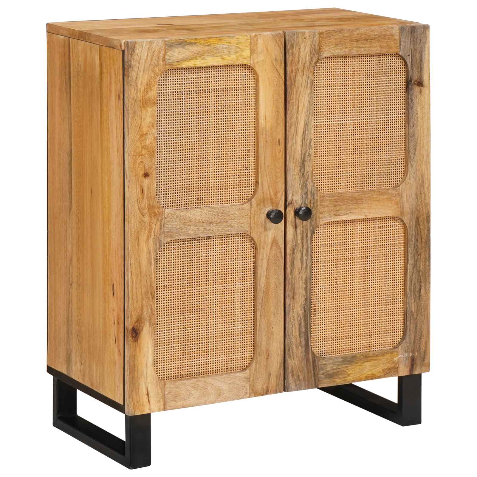 Kreveta 3 pcs Smeđa 180 x 33 x 75 cm Čvrsto drvo manga