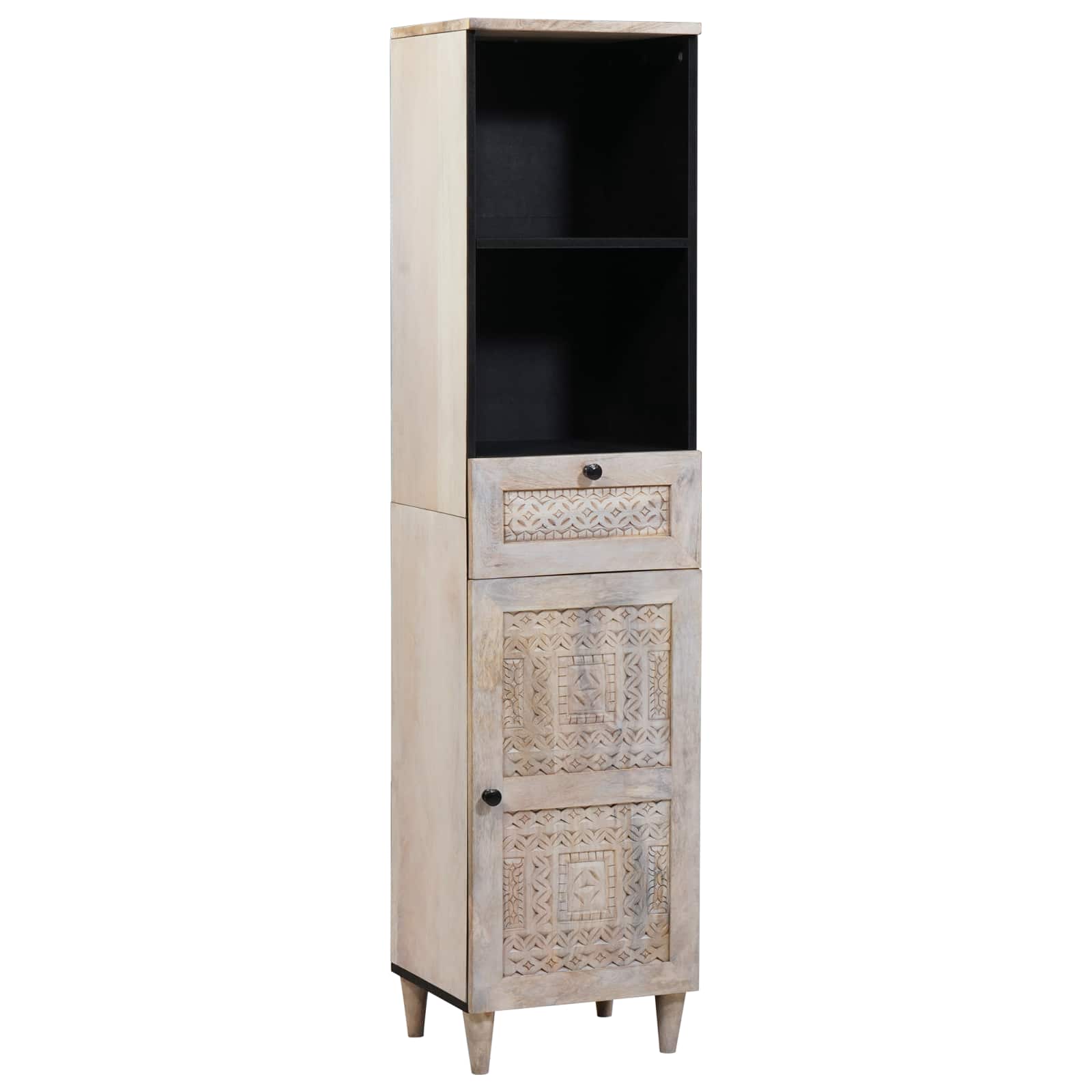 Set namještaja za kupaonicu 3 pcs Bijelo Konstruirano drvo
