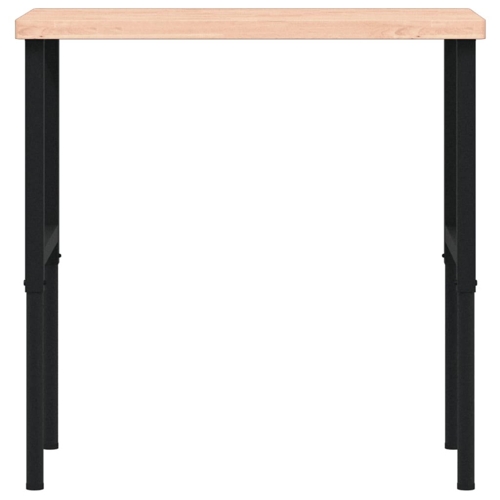 Radni stol 100x60x(73-99,5) cm od masivne bukovine pravokutni