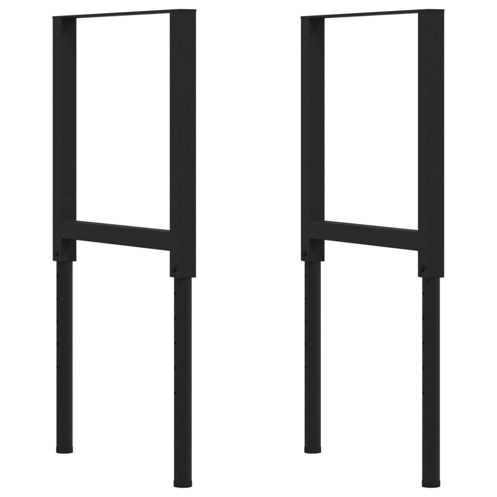 Radni stol 100x60x(73-99,5) cm od masivne bukovine pravokutni