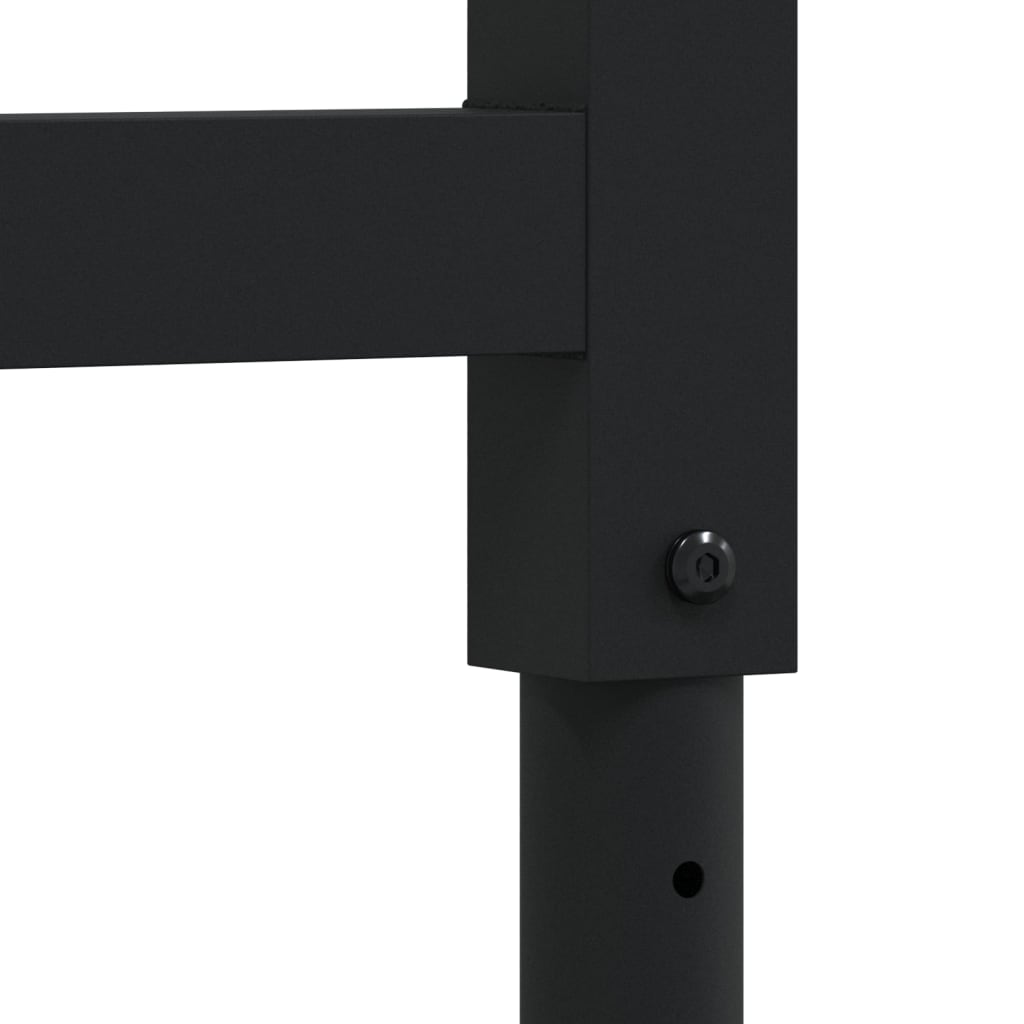 Radni stol 80x60x(73-99,5) cm masivno drvo bagrema pravokutni