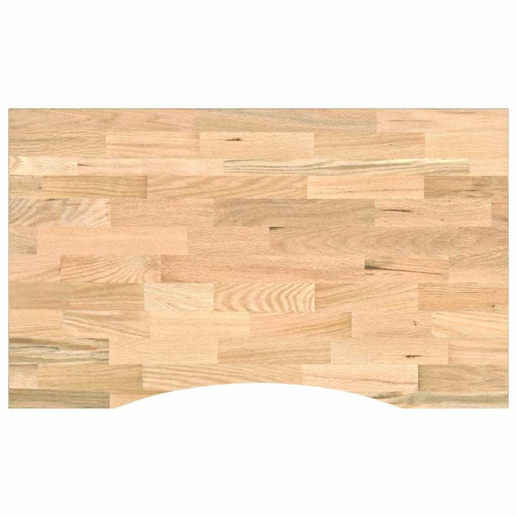 Radni stol 100x60x(71,5-98) cm puno drvo hrast