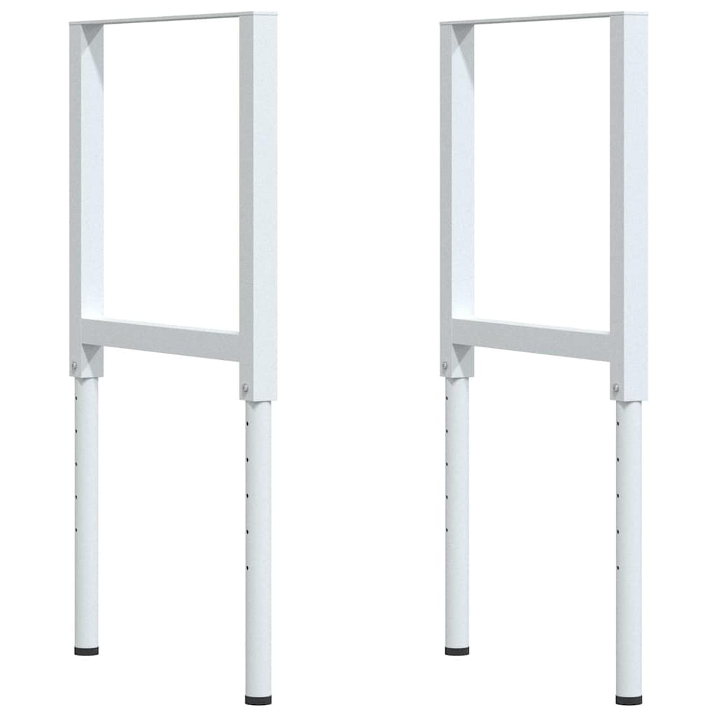 Radni stol 100x60x(73-99,5) cm od masivne hrastovine pravokutni