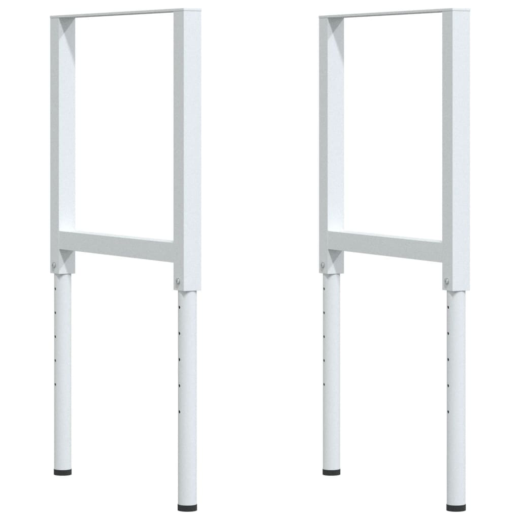 Radni stol 80x60x(73-99,5) cm masivno drvo bagrema pravokutni