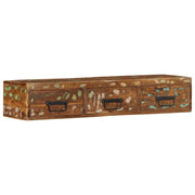 Zidni TV ormarić 100x30x19 cm Obrađeno puno drvo